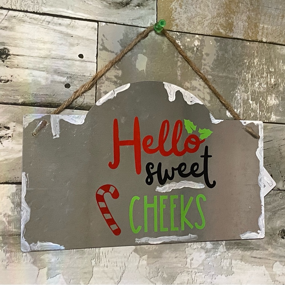 Christmas Decor Signs Metal Funny Signs for Bathroom Decoration toilet wall deco